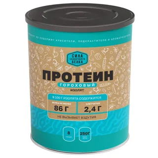 Пищевая продукция Протеин гороховый (изолят), 250 г, Оргтиум