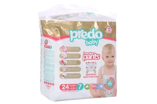 Подгузники-трусики Predo Baby 7 шт (17+кг) 24 шт