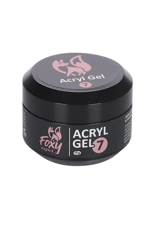 Акрил-гель Foxy Expert для наращивания и укрепления ногтей 15 гр