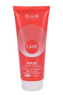 Маска Ollin Professional Care Color&Shine Save сохраняющ цвет и блеск окраш волос 200 мл