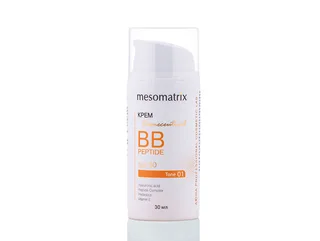 Крем BB SPF 30 тон 1 с пептидами гиалуроновой кислотой и пребиотиками Mesomatrix 30 мл