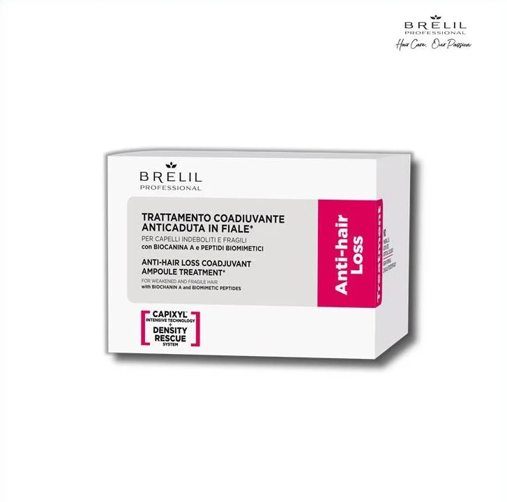 Вспом средство(лос-н)Brelil prof Amino Treatment Anti-Hair Loss Coadjuvant Ampoule п/вып волос 6 мл x10