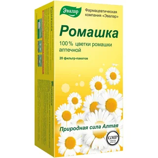 Ромашка Чай фильтр-пакет 1,5 гр 20 шт