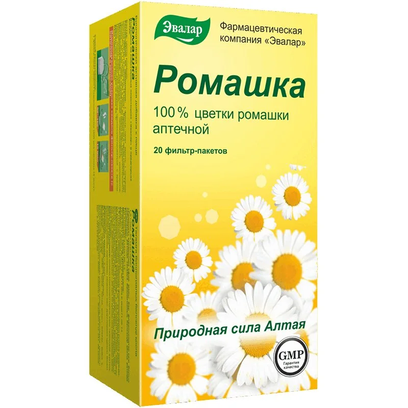 Ромашка Чай фильтр-пакет 1,5 гр 20 шт