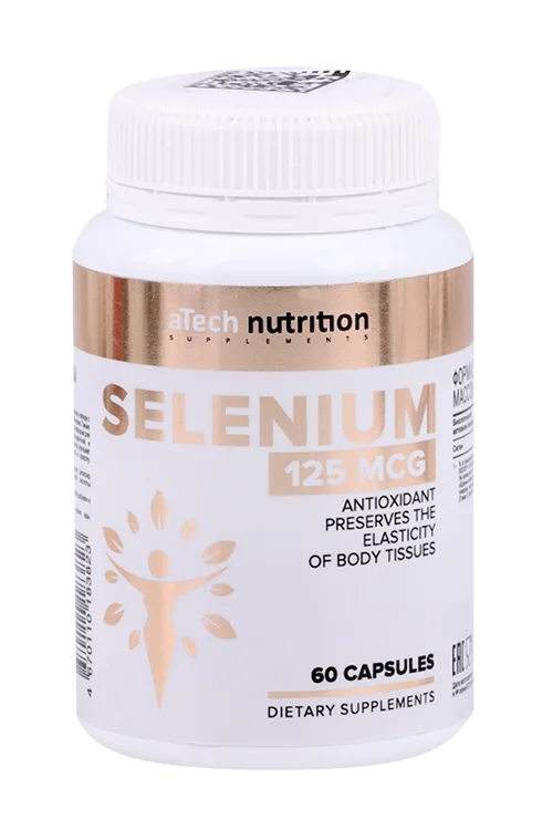 Селен aTech Nutrition 500 мг 60 шт капсулы