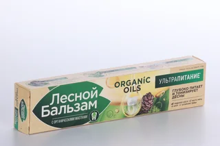 Зубная паста Лесной бальзам Ультрапитание орган масла / кедр / мяты / алоэ / алтай травы 75 мл (68369232)