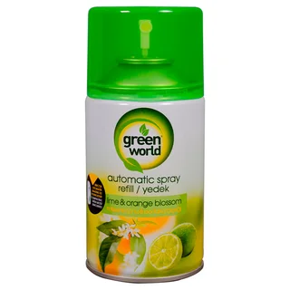Освежитель воздуха (сменный баллон) Green World Lime&Orange Blossom 250 мл
