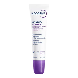 Восстанавливающий бальзам для очень сухих губ Cicabio, 10 мл, Bioderma