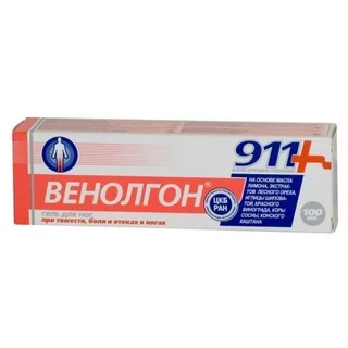 Гель 911 Венолгон для ног 100 мл