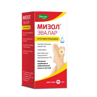 Мизол Эвалар раствор для наружного применения 1% Бут.50 мл