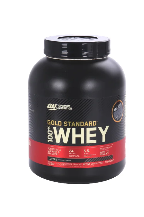 Протеин Optimum Nutrition Gold Standard 100% Whey 5 lb кофе 2,27 кг
