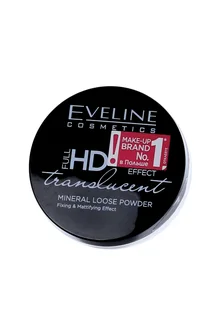 Пудра Eveline matt my day loose powder матирующая для фиксации макияжа оттенка translucent 6 гр