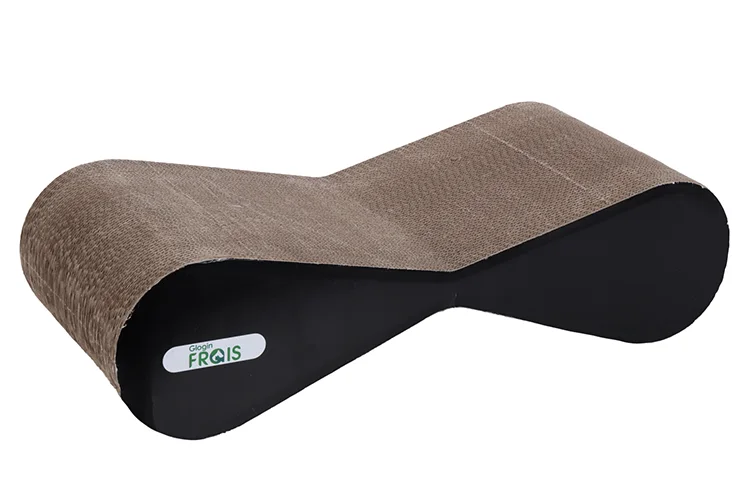 Когтеточка Frais из картона 54×14×22 см стик черная