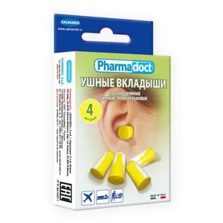 Фармадокт беруши противошумные 4 шт