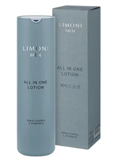 Мужской крем-лосьон для жирной кожи ALL IN ONE NO-Sebum Lotion 50ml Limoni MEN