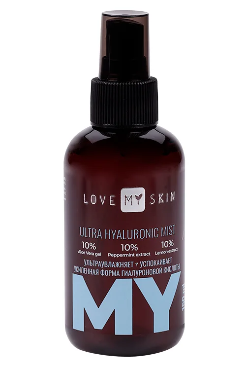 Спрей-мист Love MY Skin Ultra Hyaluronic mist увлажняющий для лица 150 мл