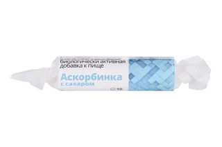 Аскорбиновая кислота Витатека крутка 2,9 гр 10 шт с сахаром