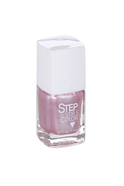 Лак Step in style для ногтей тон 22 серебристо-розовый 11 мл