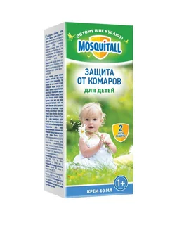 Москитол Крем от комаров Нежная защита 40 мл 1+