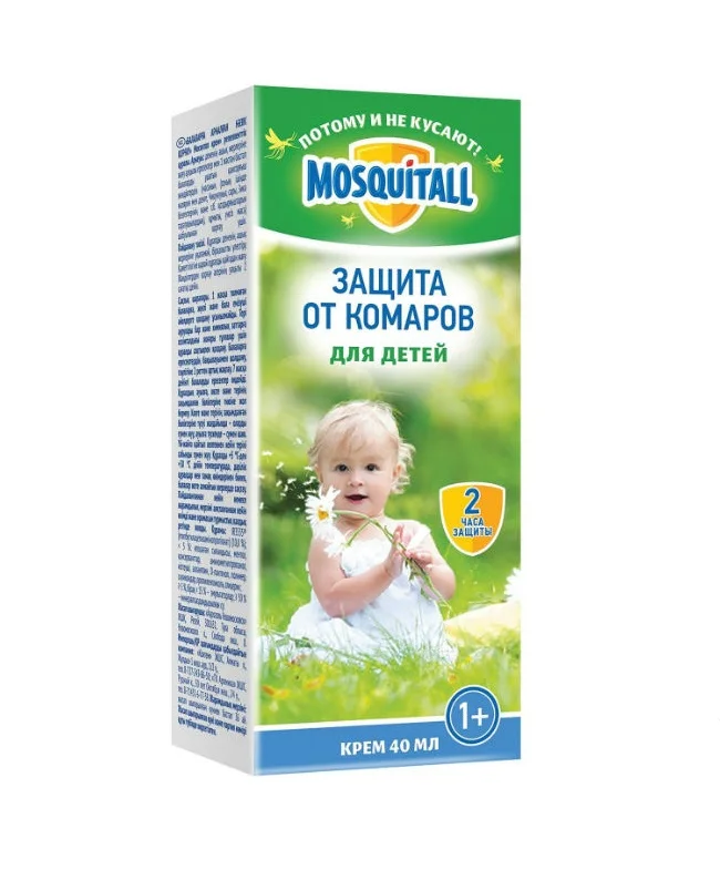 Москитол Крем от комаров Нежная защита 40 мл 1+