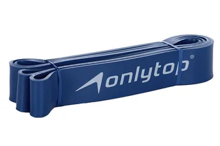 Эспандер Onlitop ленточный многофункциональный 208×4,5×0,5 см 17-54 кг цвет синий