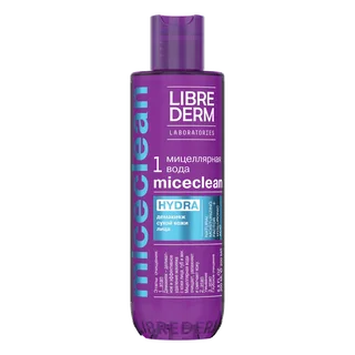 Мицеллярная вода Hydra для сухой кожи Miceclean, 200 мл, Librederm