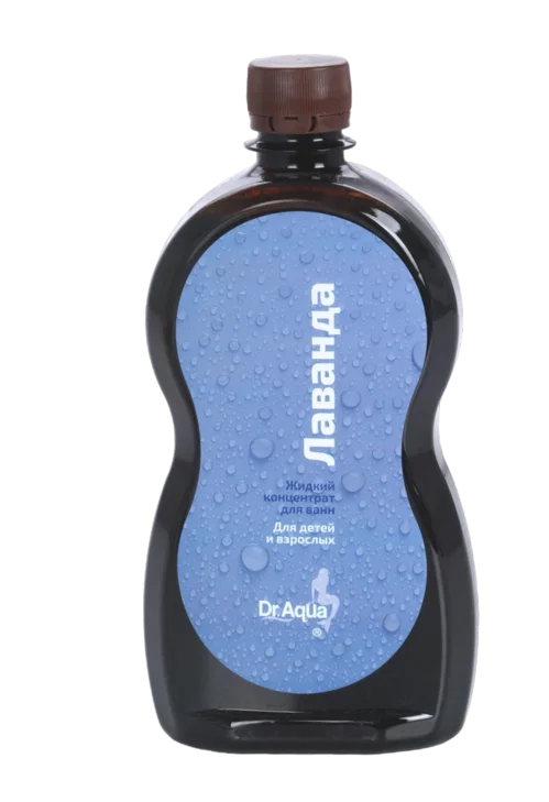 Концентрат Dr Aqua Лаванда жидкий для ванн для детей и взрослых 600 мл