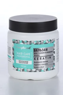 Бальзам Compliment Keratin Кератиновое наполнение для тонк / ломк волос 500 мл