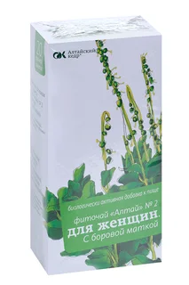 Фиточай Алтай №2 Боровая матка для женщин 2 гр 20 шт