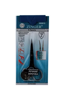 Ножницы Zinger для ногтей закругленные заточ (109012)