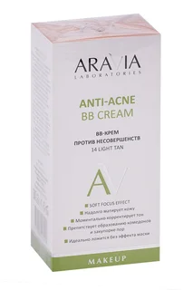 BB-крем Aravia Laboratories 14 Light tan Anti-Acne против несовершенств 50 мл