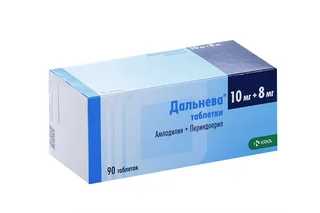 Дальнева 10 мг+8 мг 90 шт таблетки