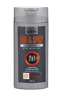 Шампунь-кондиционер Krassa Men Hot & Spicy 2в1 250 мл