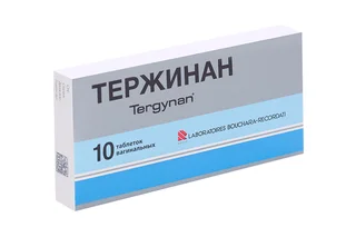 Тержинан 65000 ЕД+100000 ЕД+3 мг+200 мг 10 шт таблетки вагинальные