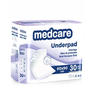 Пеленки Medcare 60×90 см. 30 шт