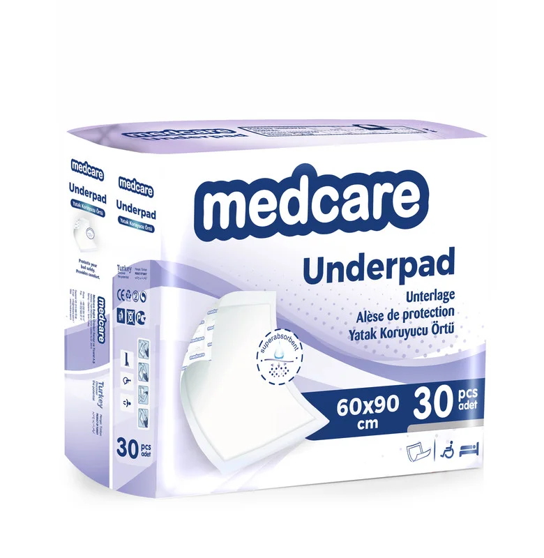 Пеленки Medcare 60×90 см. 30 шт
