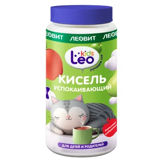 Кисель Успокаивающий LeoKids для детей с 12 месяцев 250 гр Леовит