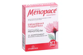 Менопейс изофлавоны 30 шт таблетки