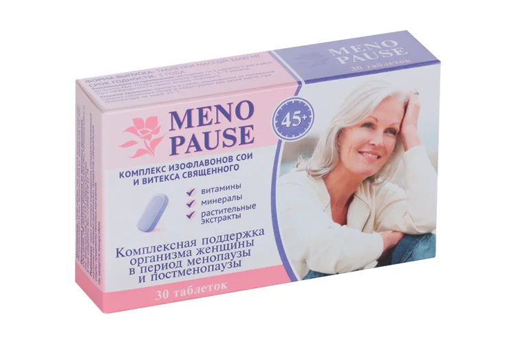 Менопауза компл изофлавонов сои / витекса священного 30 шт таблетки