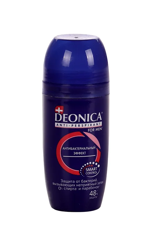 Антиперспирант Deonica for men Антибактериальный эффект ролик 50 мл