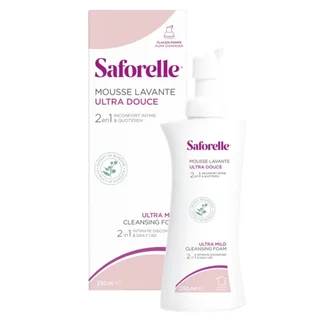 Пенка Saforelle ультра-мягкая для интимной гигиены, 250 мл