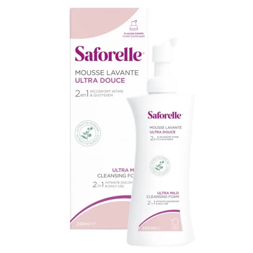 Пенка Saforelle ультра-мягкая для интимной гигиены, 250 мл