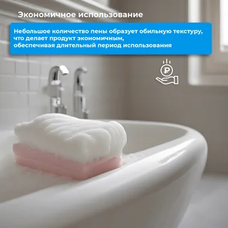 Nidra Пена-молочко для душа с молочными протеинами Увлажняющая 250 мл 2 шт