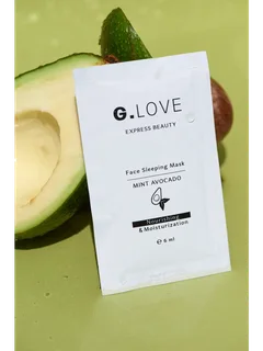 G.Love Маска для лица Face Sleeping Mask Mint Avocado 8*6 мл