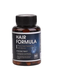 Комплекс витаминов / минералов Hair formula Миофарм 540 мг 60 шт капсулы