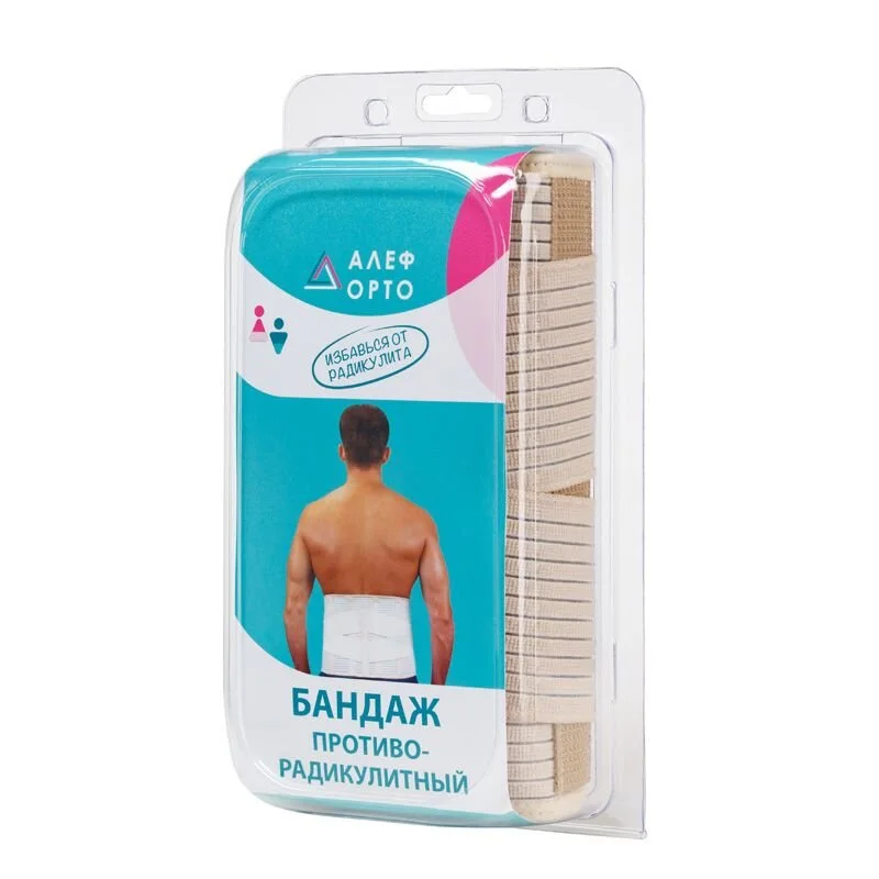 Алеф бандаж противорадикулитный XL (104-116 см)
