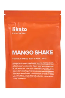 Скраб Likato Professional Манговый шейк восстанавливающий для тела 250 гр