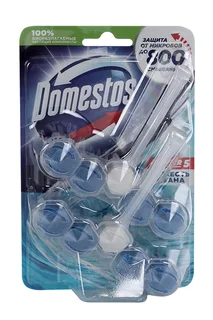 Туалетный блок Domestos Power 5 антиналет свежесть океана 2 шт 55 гр