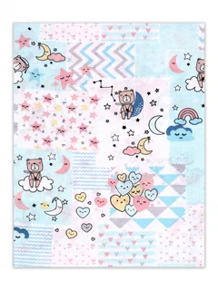 Пеленка Flyzay ситец ментоловый / сон С2 95×120 cм