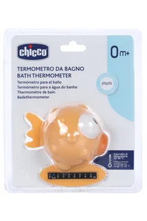 Термометр Chicco Рыба-Шар желтый для ванны (с 0 мес)